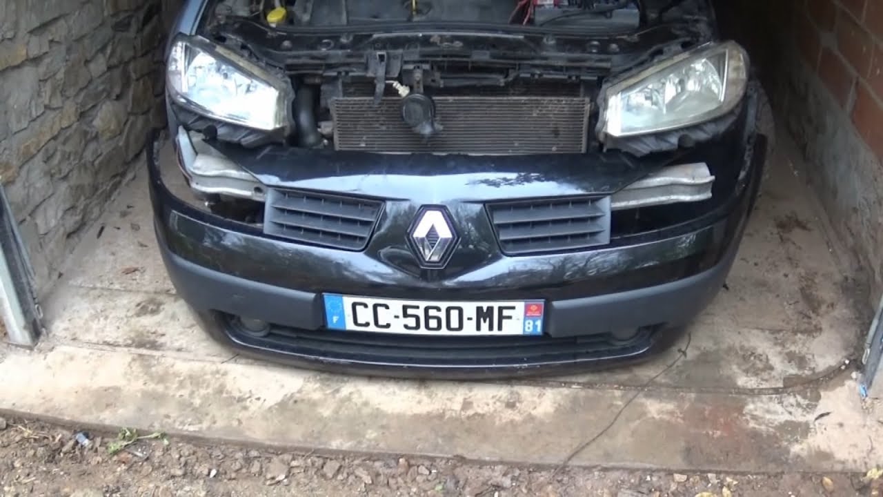 Demontaż i montaż zderzaka Renault Megane II 2 YouTube