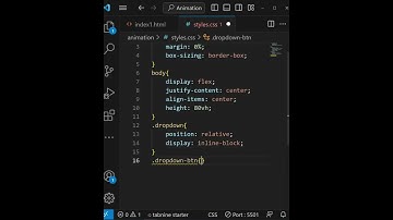 Navbar Dropdown menu - HTML CSS #html #css #coding