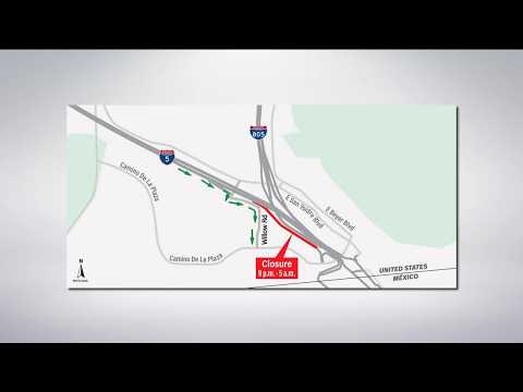Last US exit on Southbound I-5 closes overnight