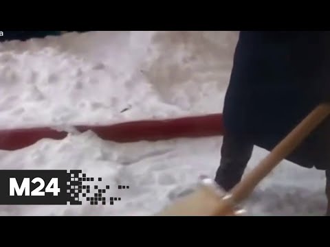 В Югре воспитателей детсада заставили чистить крыши от снега - Москва 24