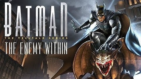 BATMAN: The Enemy Within All Cutscenes (Season 2) Episode 1: The Enigma | Game Movie