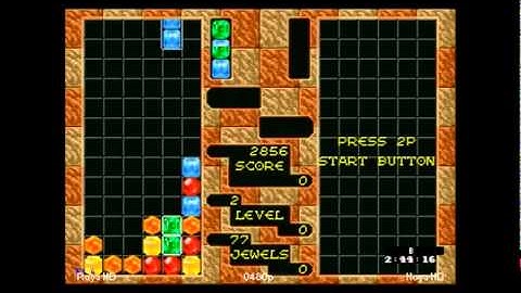 Columns (Sega GS) Part 01: This was calming in 1990.... (Tutorial & Arcade Mode)