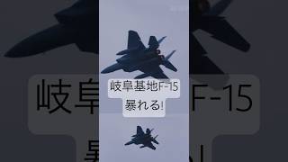 岐阜基地F-15イーグル戦闘機の容赦ない機動飛行！#静浜基地航空祭 2024