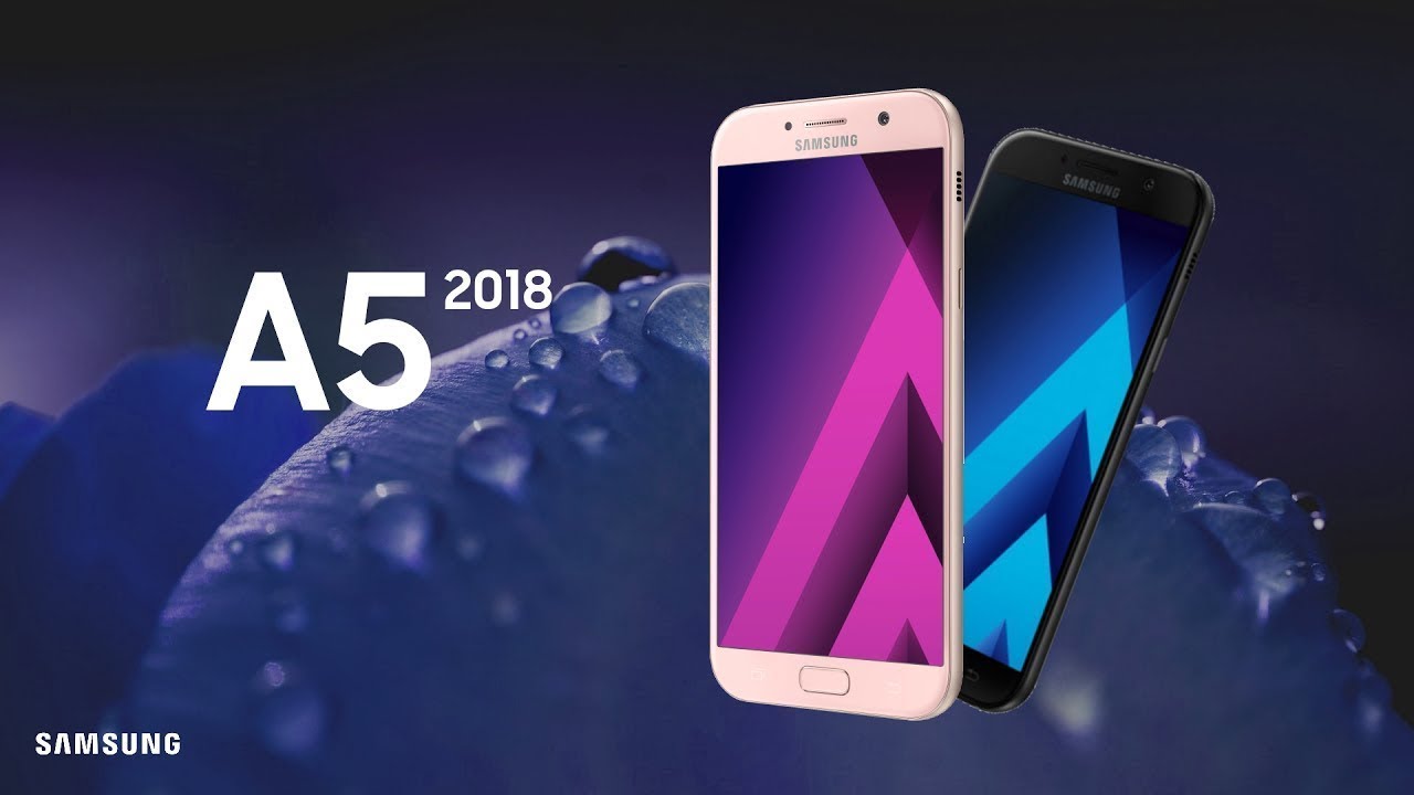 Custodia A Specchio Con Supporto Per Samsung Galaxy A50/A5 (2017/2018) - Pelle Sintetica Nero, Flip Cover Con Smart View - 2