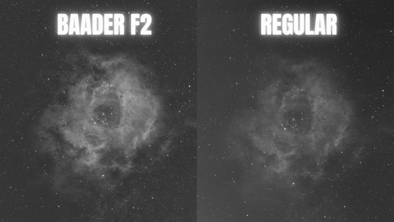 Baader Optimized f2 Filters Vs Regular Narrowband filters on Hyperstar How much signal do you lose?