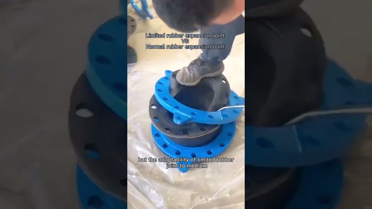Limited rubber expansion joint VS Normal rubber expansion joint 