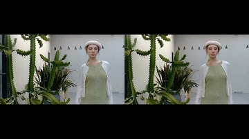 QooCam EGO| Side by side 3D sample 30fps (girl)