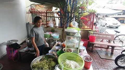 Bún nước lèo cây nhãn ngon nhất Sóc Trăng