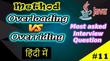 Java Method OVERLOADING vs OVERRIDING | Most Asked interview questions | Code Myth