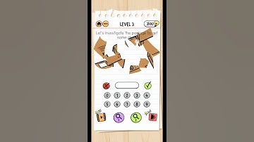 Brain Test 2: Tricky Stories - Agent Smith Level 3 Solution / Walkthrough