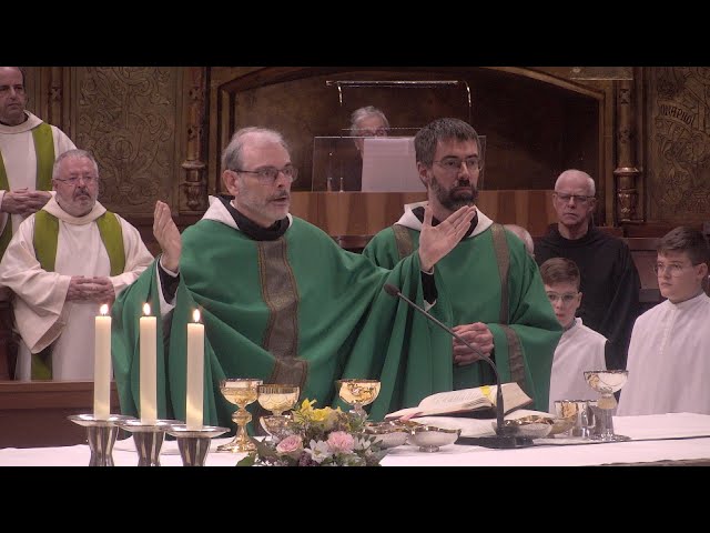 Missa Conventual del diumenge XXXIII de durant l'any (19 novembre 2023)