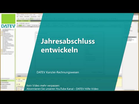 Update Jahresabschluss entwickeln