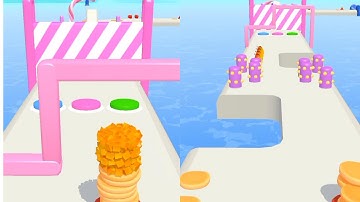 Pancake Run Game Ios Android Gameplay All Levels #16