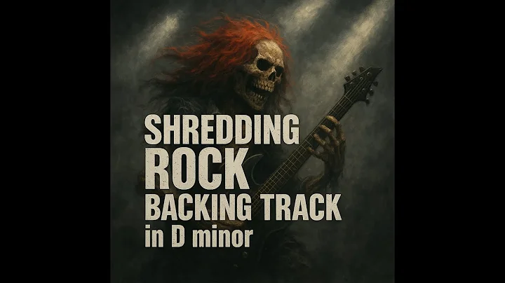 Shredding Rock Backing Track in D minor