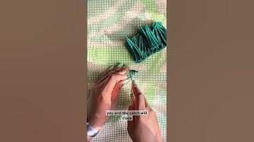 How To Latch Hook (The Easiest Craft You’ll Ever Learn) #latchhook  #craftingcommunity #craft
