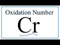 Oxidation Numbers of Chromium and Oxygen