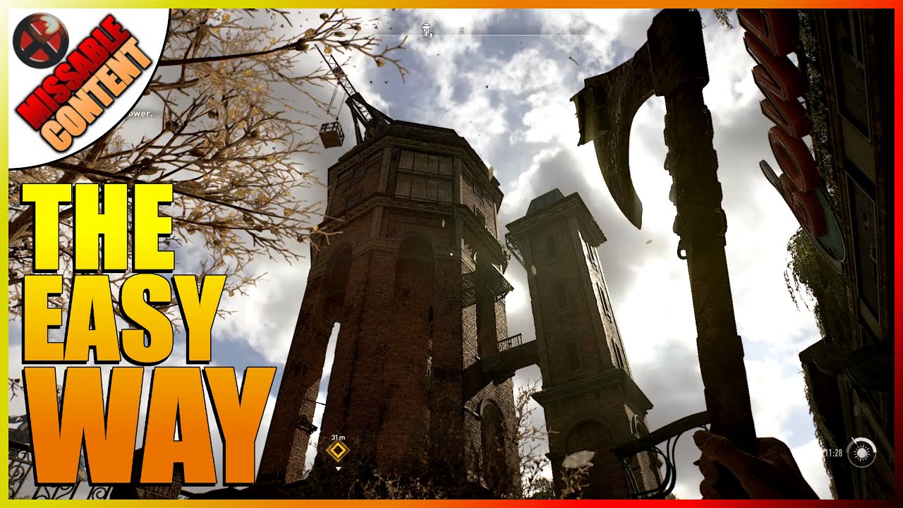 How To Climb The HORSESHOE WATER TOWER In Dying Light 2 (Settlement