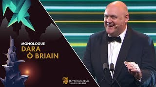 Dara Ó Briain's Hilarious Opening Monologue | BAFTA Games Awards 2019