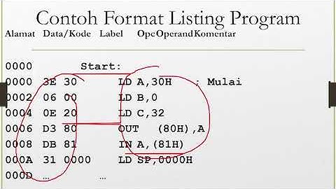 Bahasa Mesin dan Assembly Lanjutan