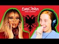 ENGLISH GIRL REACTS TO ALBANIA'S SONG FOR EUROVISION 2022 // RONELA HAJATI - SEKRET