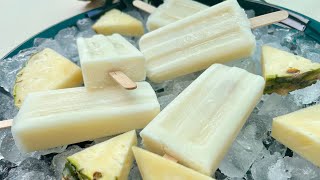 Pina Colada Popsicles by Debbie's Kitchen Corner 210 views 1 year ago 2 minutes, 32 seconds