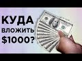 Куда вложить тысячу долларов, чтобы заработать? Инвестиции в валюте 2019-2020