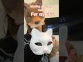 Making a giraffe mask  for my bff part 1  therianthropy therian maskstopbullying stopbullying 