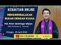 <i><b><span style="color:red">Kebaktian Minggu 25 April 2021</i></b></span>