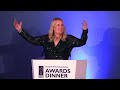 Emma hayes inspirational and emotional speech as she accepts fwa tribute award