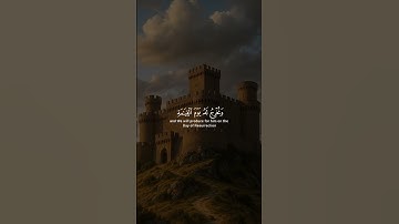 سورة الإسراء الآيات (١٣-١٤)