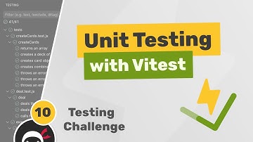 Unit Testing (Vitest) Tutorial #10 - Testing Challenge