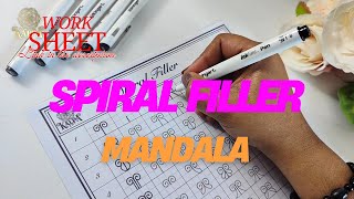 Download lagu Spiral fillers in mandala