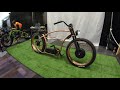 Evc 1 of 1 custom copper plated beach cruiser ebike with dual electric hub motors