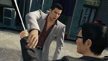 YAKUZA 0: rare street battle dynamic intro