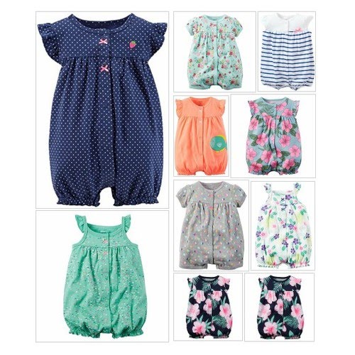 carters rompers baby girl