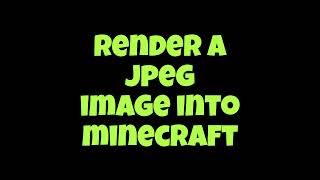 How to Build ANY Image in Minecraft with Python #Minecraft #Python #RaspberryPi #PixelArt #STEM