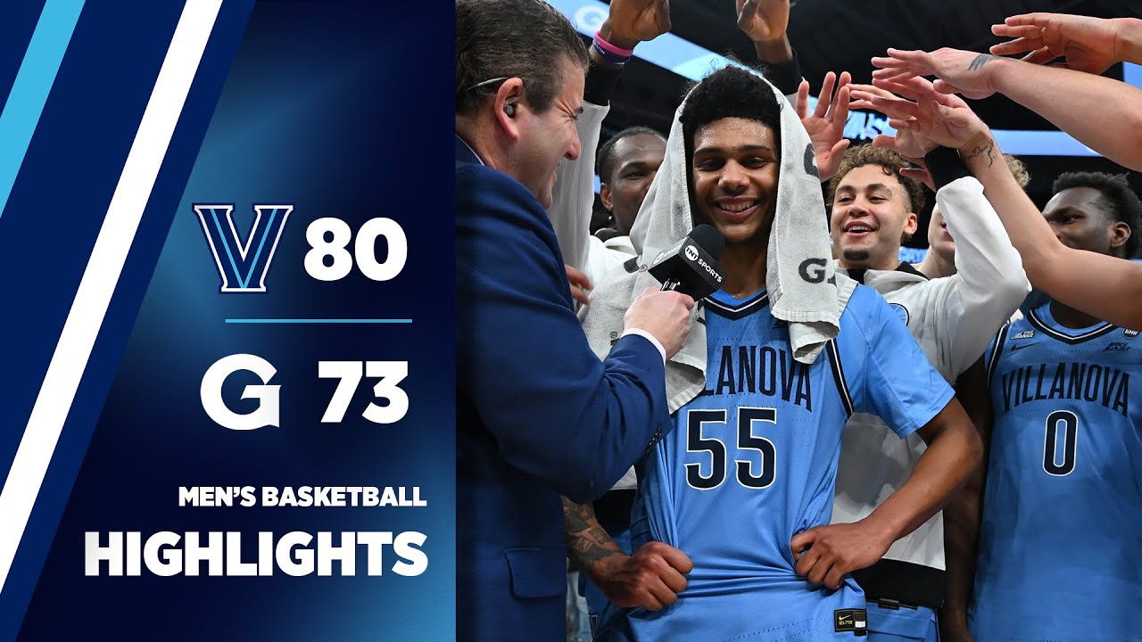 Men's Basketball - Highlights at Georgetown