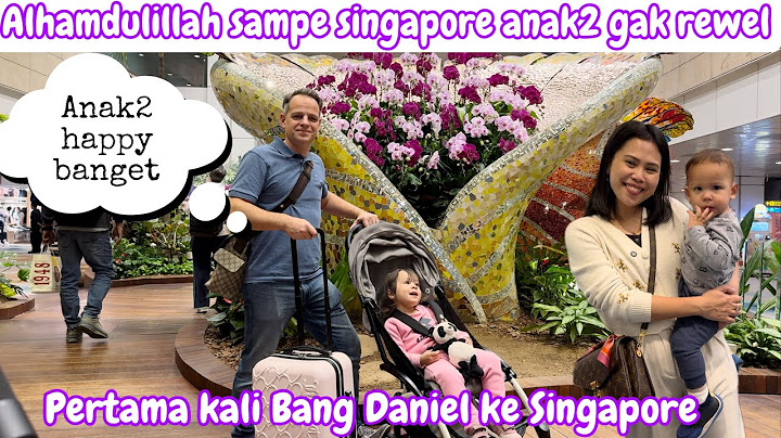 THANK GOD, THE CHILDREN WERE NOT FUSSY BY THE TIME BANG DANIEL WENT TO SINGAPORE