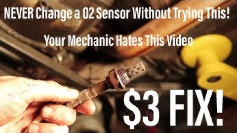 FIX O2 Sensor For FREE! Never Replace a Bad Sensor Again!