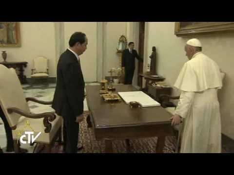 Le Pape François et le Président du Vietnam : dialogue et collaboration