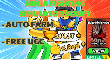 Ninja Fighting Simulator Script Roblox OP! FREE UGC!!🔥