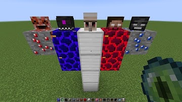 what if you create a WITHER GOLEM CREEPER in MINECRAFT (part 2)