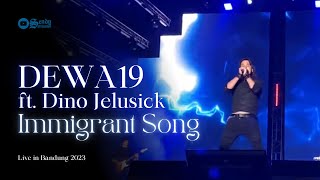 DEWA 19 All Stars feat Dino Jelusick - Immigrant Song (Live in Bandung) 2023 [HD]
