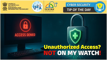 Protect Your PC from Unauthorized Access 🔒 | Cyber Tip of the Day