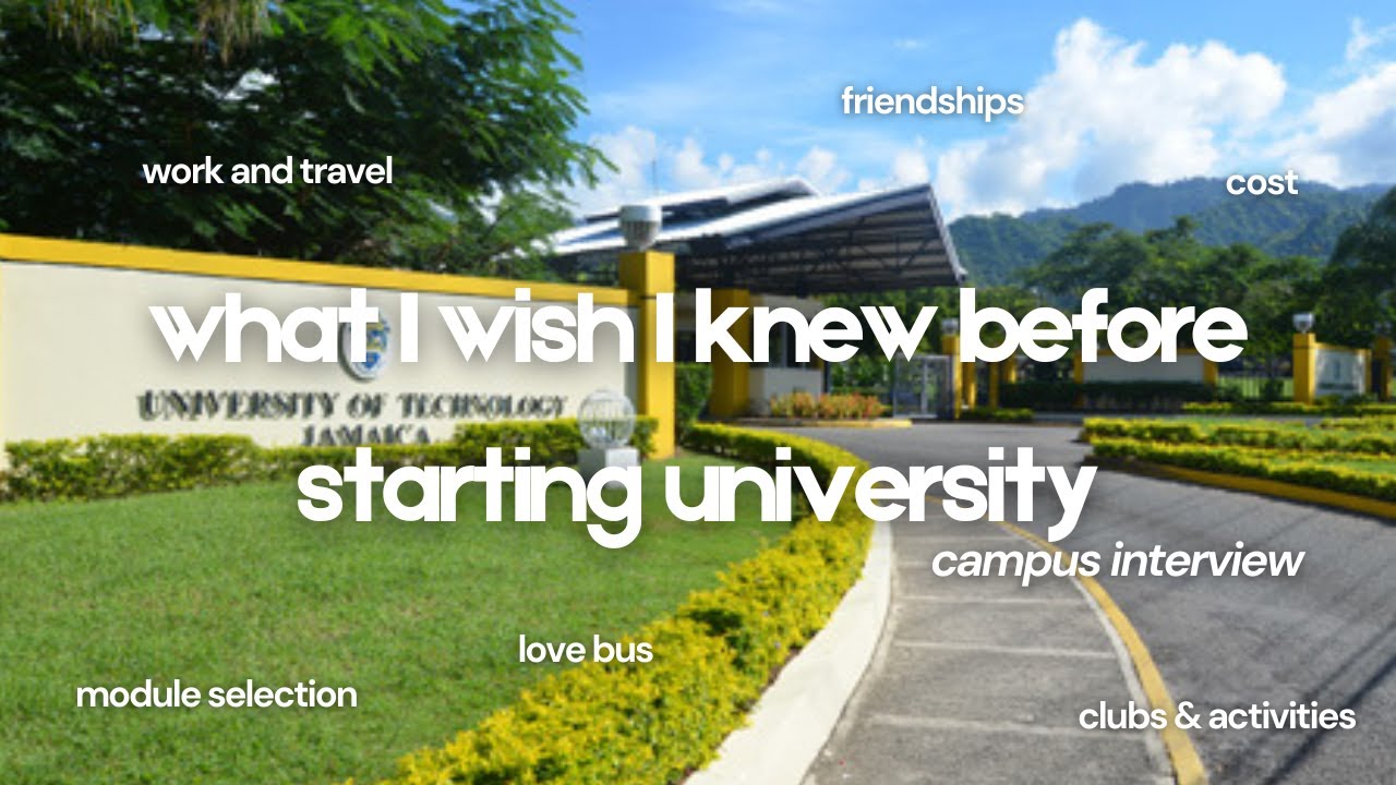 What I Wish I Knew Before Starting University | UTech Jamaica  | Street Interview | University Tips