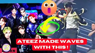 Ateez caused stir because of this !