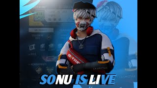 SONU IS LIVE🔴FREE FIRE MAX LIVE🤗  #sonuislive #freefire #live #freefiremax