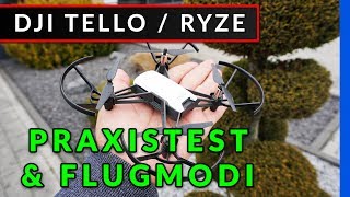 DJI Tello (Ryze) - Praxistest: Flips - Flugmodi - Funktionen der Drohne [Anleitung deutsch]