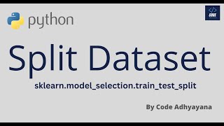 Split Dataset into Train and Test | Python | ML Profile