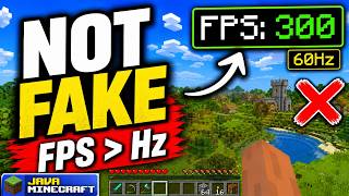 Java Minecraft FPS Is Fake